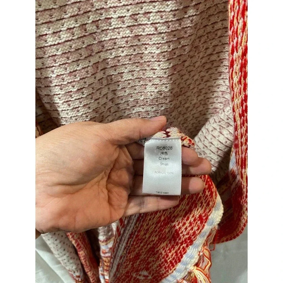 Misassy womens boho open front long cardigan duster sweater loose long sleeve LG - Picture 4 of 5